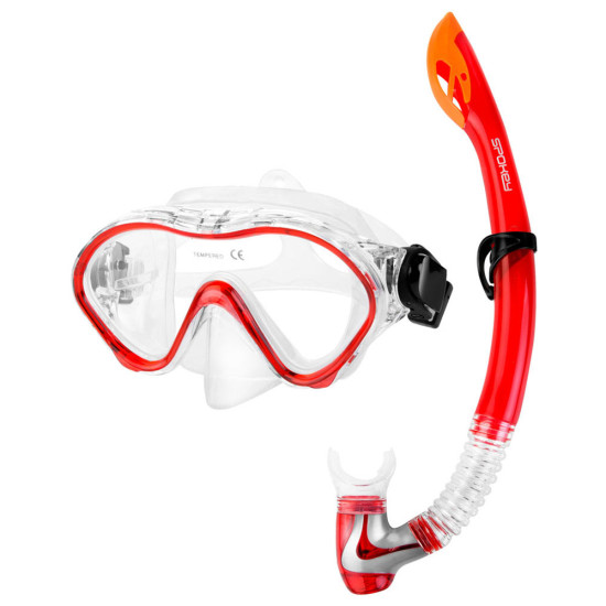 Spokey Nils Μάσκα θαλάσσης με αναπνευστήρα Spokey Nils Μάσκα θαλάσσης με αναπνευστήρα